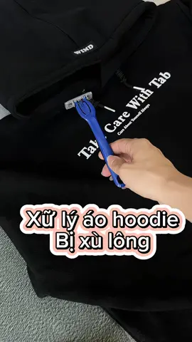 Xữ lý áo hoodie bị xù lông #windclothing #xhtiktok #ilovetiktok #hoodie #meovat 