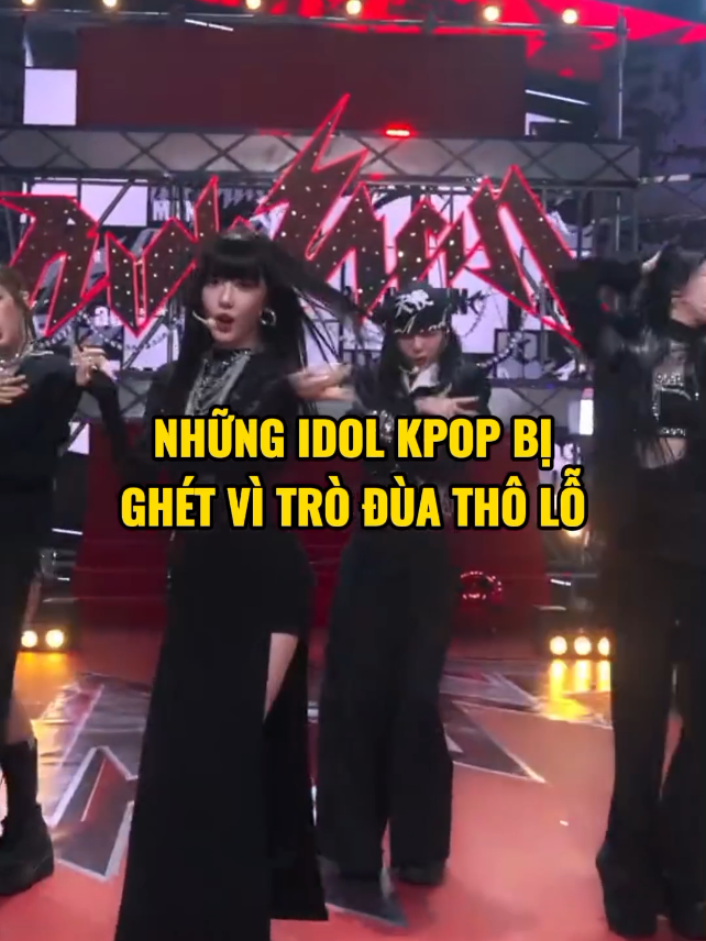 Những idol Kpop bị ghét vì trò đùa thô lỗ #idol #kpop #trending #viral #xyzabc 
