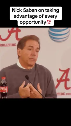 Great mindset! #nicksaban #motivation #speech #CollegeFootball #saban 