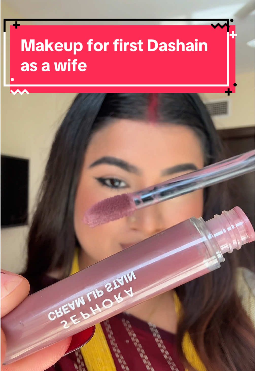 GRWM for my first Dashain as a wife.🌺 #foryoupage #grwmmakeup #nepalibride #nepalimakeupartist #creatorsearchinsights 