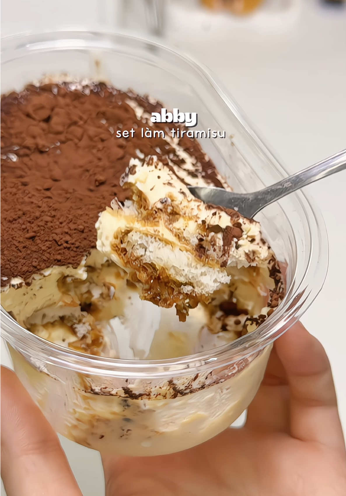 cứ thèm là tui lại mua nguyên liệu về làm, vừa ngon vừa dễ làm 🤤🧁🍰 @Abby Đồ Làm Bánh #banhtiramisu #nguyenlieulambanh #tiramisu #abby #imbiene 