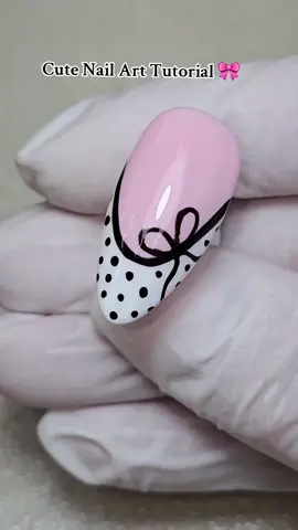 🎀 Sweet, sleek, and super simple! Create this stunning Bow Nail Art using NBC’s All White, Back to Black, and the precise 17mm Liner Brush. Perfect for nail techs and DIY queens who love a clean, detailed look! 💅🖤🤍 #nails #nailart #nailtutorial #nailinspo #nailfashion 