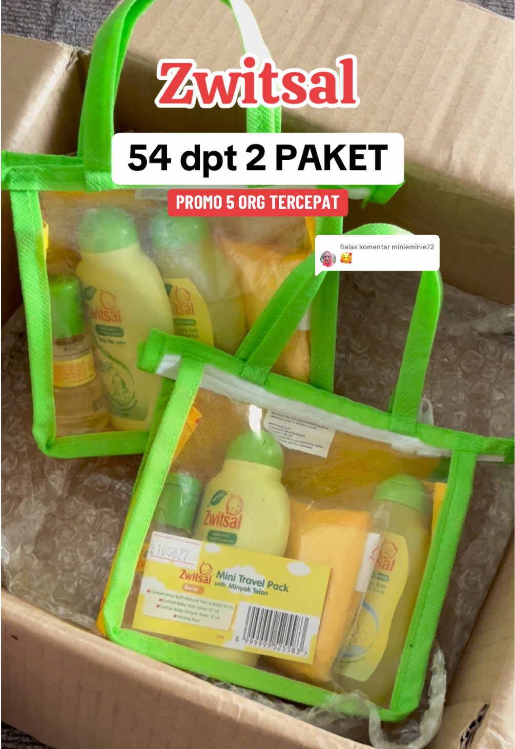Membalas @minieminie72 Khusus CO Hari Ini aja bun 📌🌈⚠️ #zwitsal #perlengkapanbayi #perlengkapanbayibarulahir #paketlahiran #fyp 