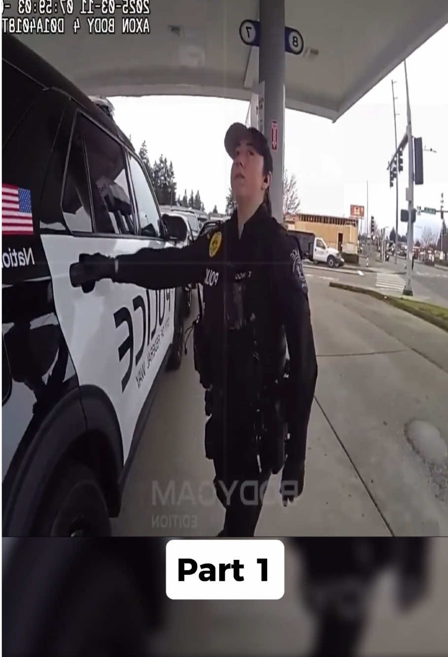 Moments Before She Catches Her 15th Felony #cops #bodycam #police 