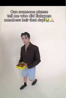 i think maybe Changbin at Changbin salon...#hair #enhypenhair #sexy #jakehair #changbinsalon 