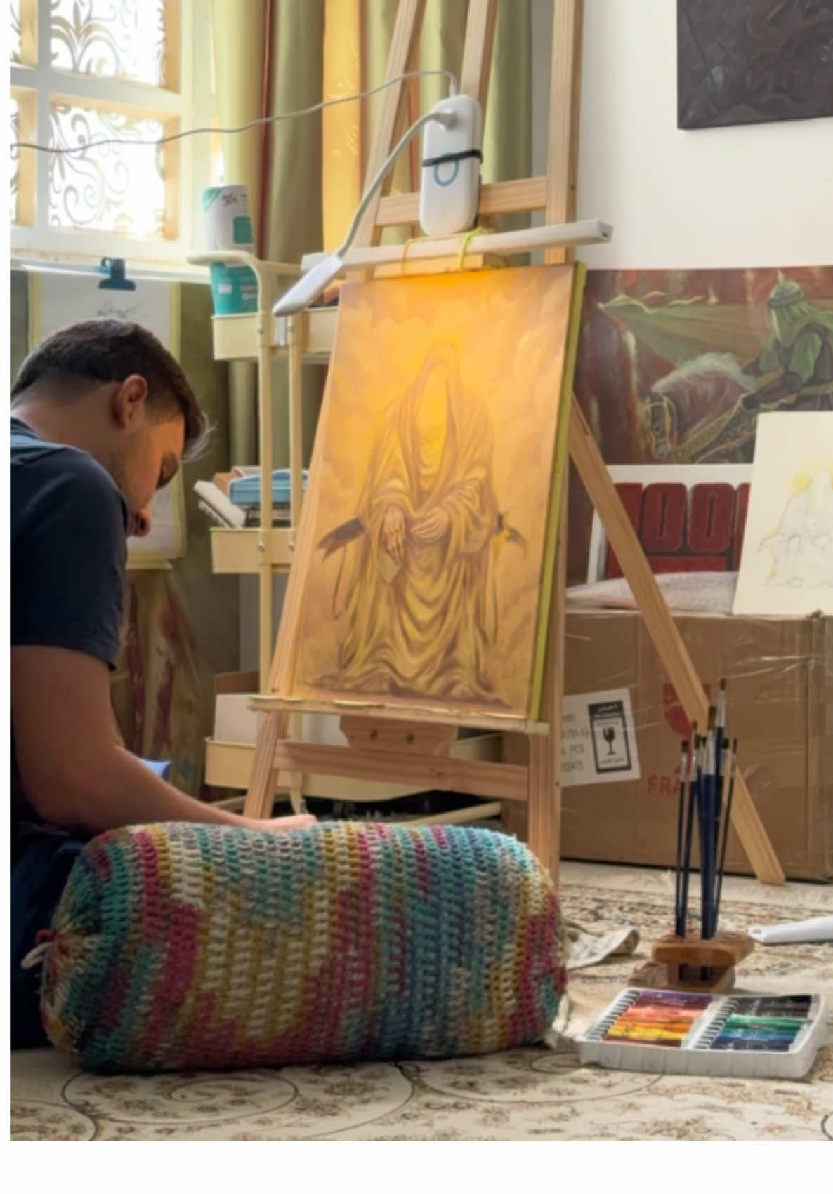 السلام على امام المتقين 💔#ياعلي #الليالي_الفاطميه #فاطمة_الزهراء #البصرة 