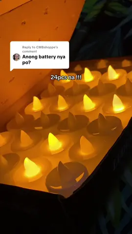 Replying to @CMBshoppe 24pcs Led candle lights #24pcscandle #ledcandle #candlelights #ledcandlelight #candle 