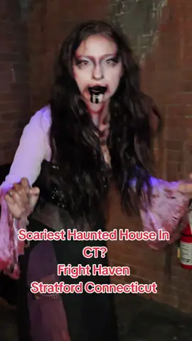 Fright Haven In Stratford Connecticut Definitely Could Be One Of The Scariest Haunted Houses I Have Been To In The State. They Had So Many Scares That I Ended Up Leaving Completely Drenched Of Sweat And Fear. If You Want To Get Scared Go Check Them Out And Let Them Know Soavecito Sent You! @Fright Haven #frighthaven #hauntedhouse #horror #Halloween 
