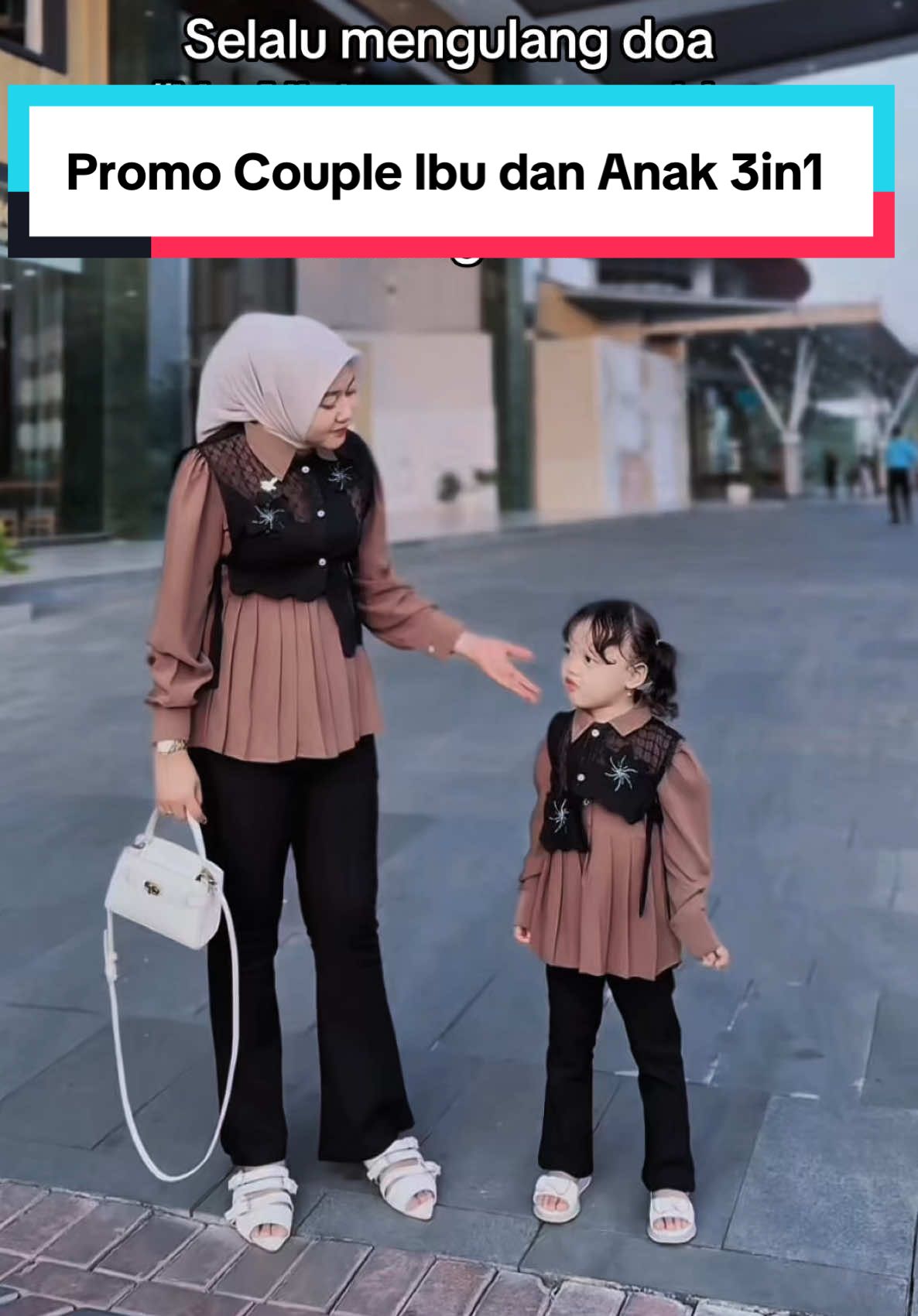 Ya Allah semoga anakku lebih beruntung dari aku dalam segala hal ❤️‍🩹#ibudananakperempuan #ibudananak #coupleibudananak #bajucouple #bajucouplekeluarga  