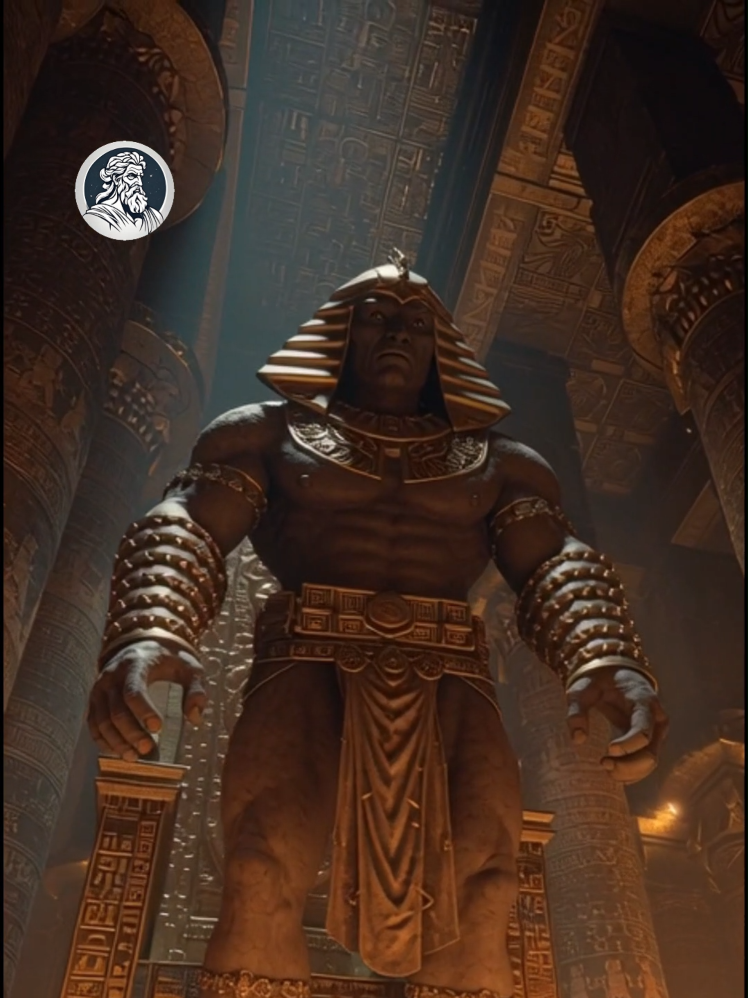 HOW THE PYRAMIDS WERE MADE #cadamitologia #fyp #giants #desert #ai #egypt #pyramids #alien
