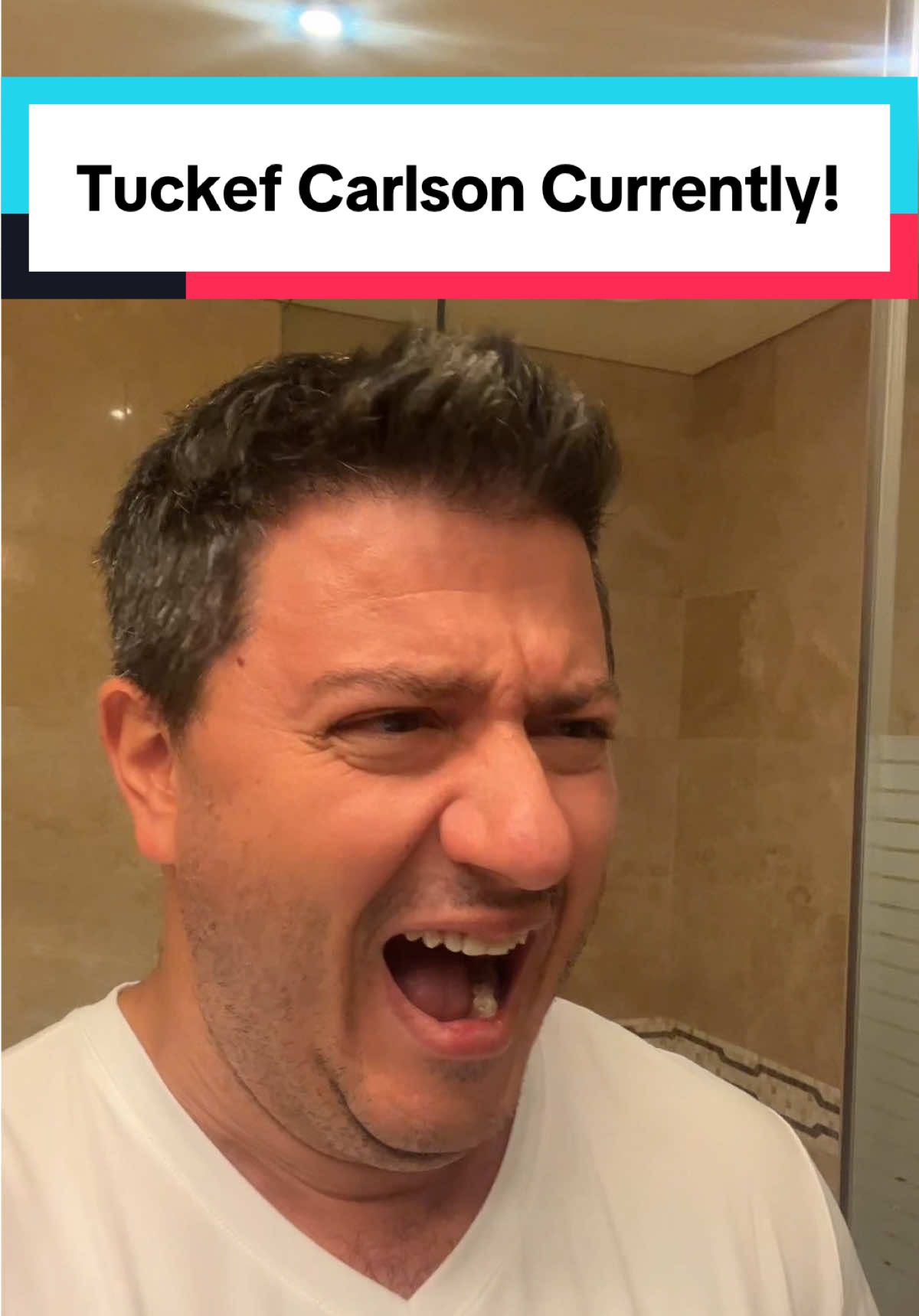 A little self reflection goes a long way @@Tucker Carlson##tuckercarlson##comedy##parody##satire##impressions