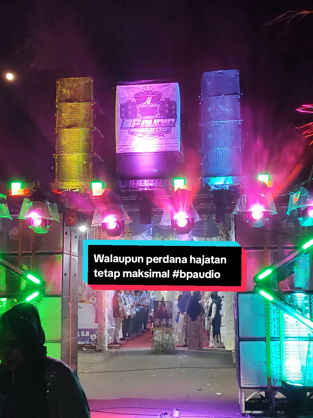 Walaupun perdana hajatan tetap maksimal #bpaudio 