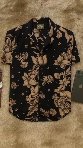 Kemeja Pria Wanita Motif Bunga Kemeja Hawai Lengan Pendek Hem Pria Katun Casual #kemeja #viral #fashion #fyp #trending 