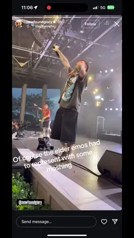 New found glory at Epcot went hard #newfoundglory #epcot #disneyadult #elderemo @New Found Glory 