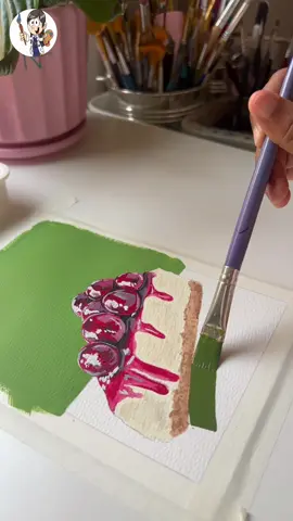 التلوين بألوان الغواش - gouache painting . . . . #GouachePainting #GouacheArt #رسم_غواش #تلوين_غواش #تعليم_الرسم      