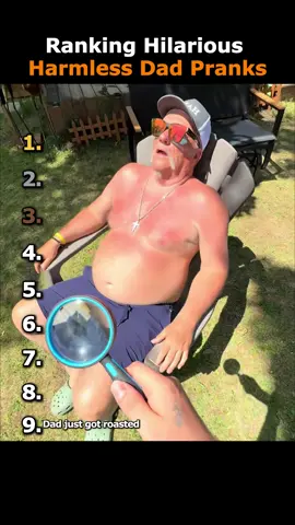 Ranking Hilarious Harmless Dad Pranks😂🩷 #ranking #dad #dadprank #fyp #foryou 