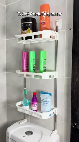 Toilet Rack Organizer #toiletrack #toiletorganizer #bathroomorganizer #bathroomstorage #overthetoiletstorage 