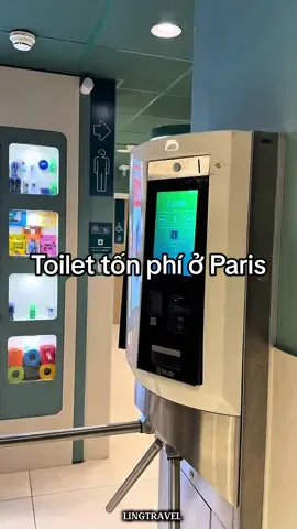 Video có chứa từ ngữ nha.y cả.m, cân nhắc khi xem. Toilet tốn phí ở Paris. Cũng có loại toilet miễn phí nha, nhưng mà ít, tìm hơi lâu, nhưng t gấp quá rồi. #lingtravel #dulichchauau #paris #fyp #review 