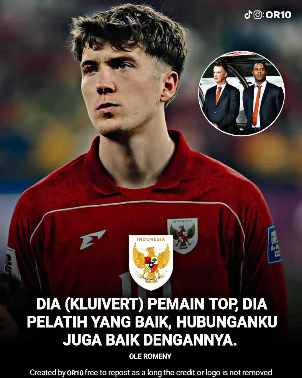 🚨OLE ROMENY : TIDAK SEMUA PELATIH SEPERTI PATRICK KLUIVERT! 🇮🇩🎙️ 🗣️“Dia (Patrick Kluivert) pemain top dan benar-benar seorang pelatih yang sangat baik. Aku punya hubungan baik dengannya, Untuk soal pribadi, dia sering memperhatikanku bahkan disaat saya cedera.” 🗣️“Dia sangat mengerti saya sebagai pemain dan pribadi. Saya pikir itu sangat penting, hanya sedikit pelatih yang benar-benar bisa menjadi pelatih yang baik.” Dalam wawancara Ole Romeny di Meer dan Voetbal bersama @dendenzl, Ole mengatakan bahwa Patrick Kluivert adalah pemain top dan pelatih yang memiliki hubungan baik dengannya. 🫂🙏🏻 Menurut Ole, Kluivert adalah pealtih yang mengerti dirinya secara pribadi mau pun pesepakbola. Ole menambahkan, tidak semua pelatih yang bisa menjadi pelatih yang baik dan bisa mengerti pemain secara pribadi dan pesepakbola. 👨‍💼🔥 #oleromeny #patrickkluivert #timnasindonesia #fyp 