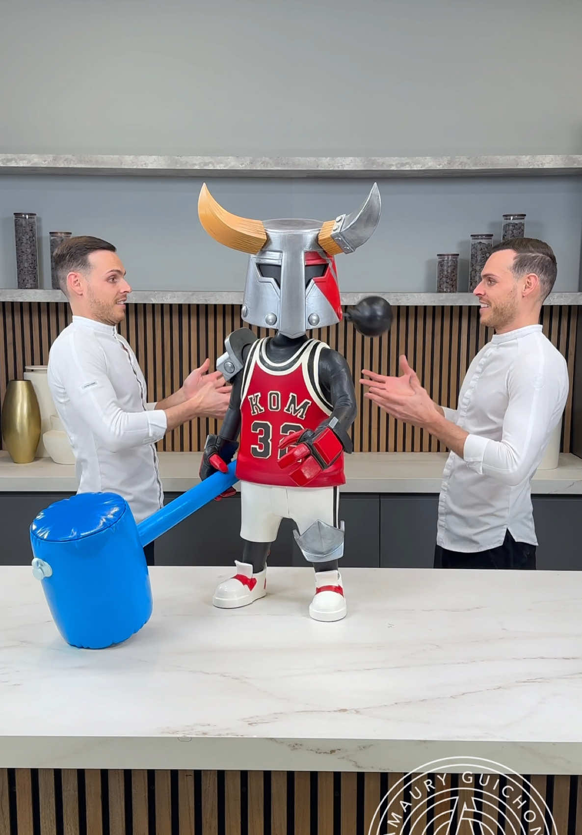 Amazon Games challenged me to recreate one of the main Contenders in their new game @King of Meat How do you think I did?! #amauryguichon #chocolate #KOMtogether #UnleashYourRidiculous #ad