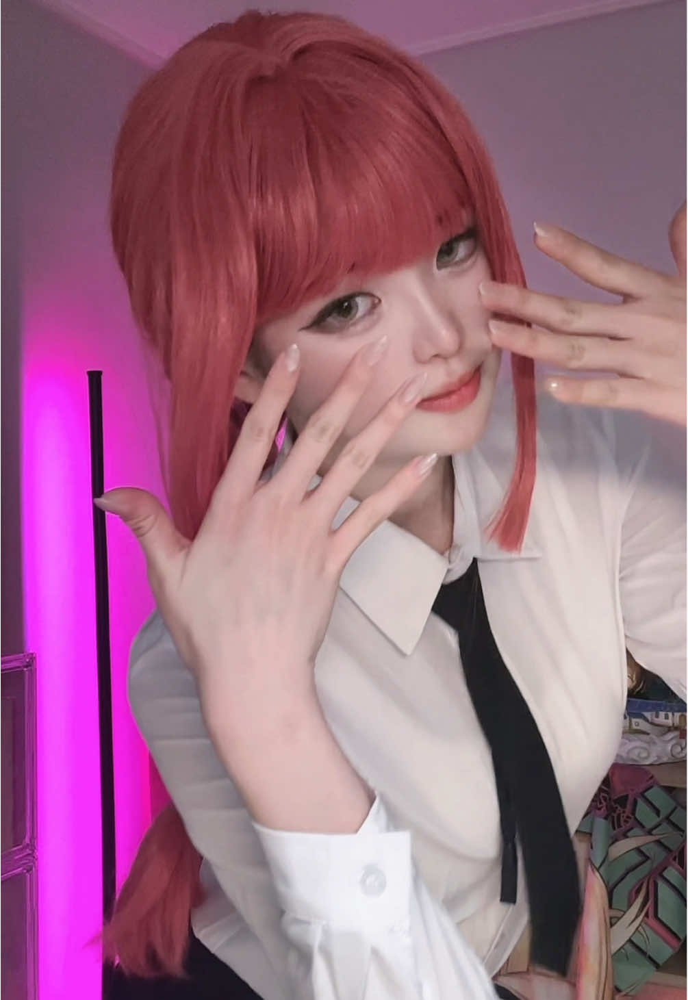 ❤️ #makima #chainsawman #cosplay #체인소맨 #마키마 