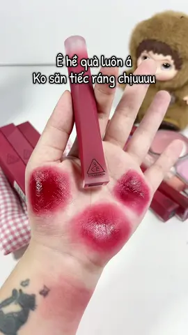 Xứng đáng fomo #3ce #3cevn #makeup3cepartner #velvetplush #sonkemnhung 