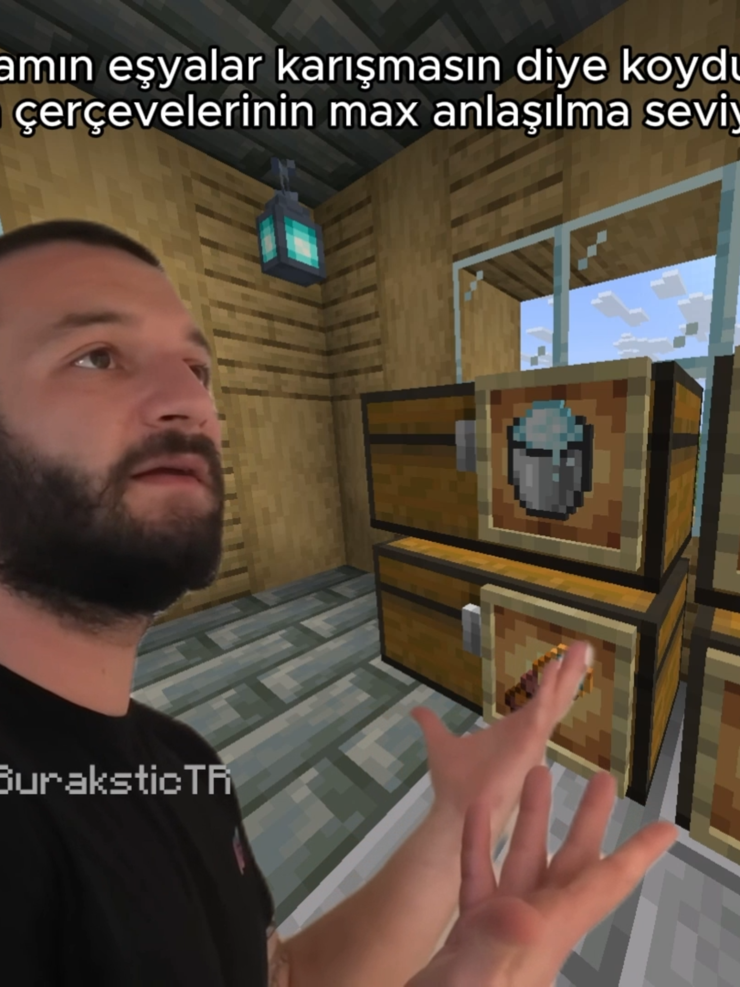 garip eşya çerçeveleri . . . . . . #Minecraft #aykutelmas #mizah #keşfet #komik