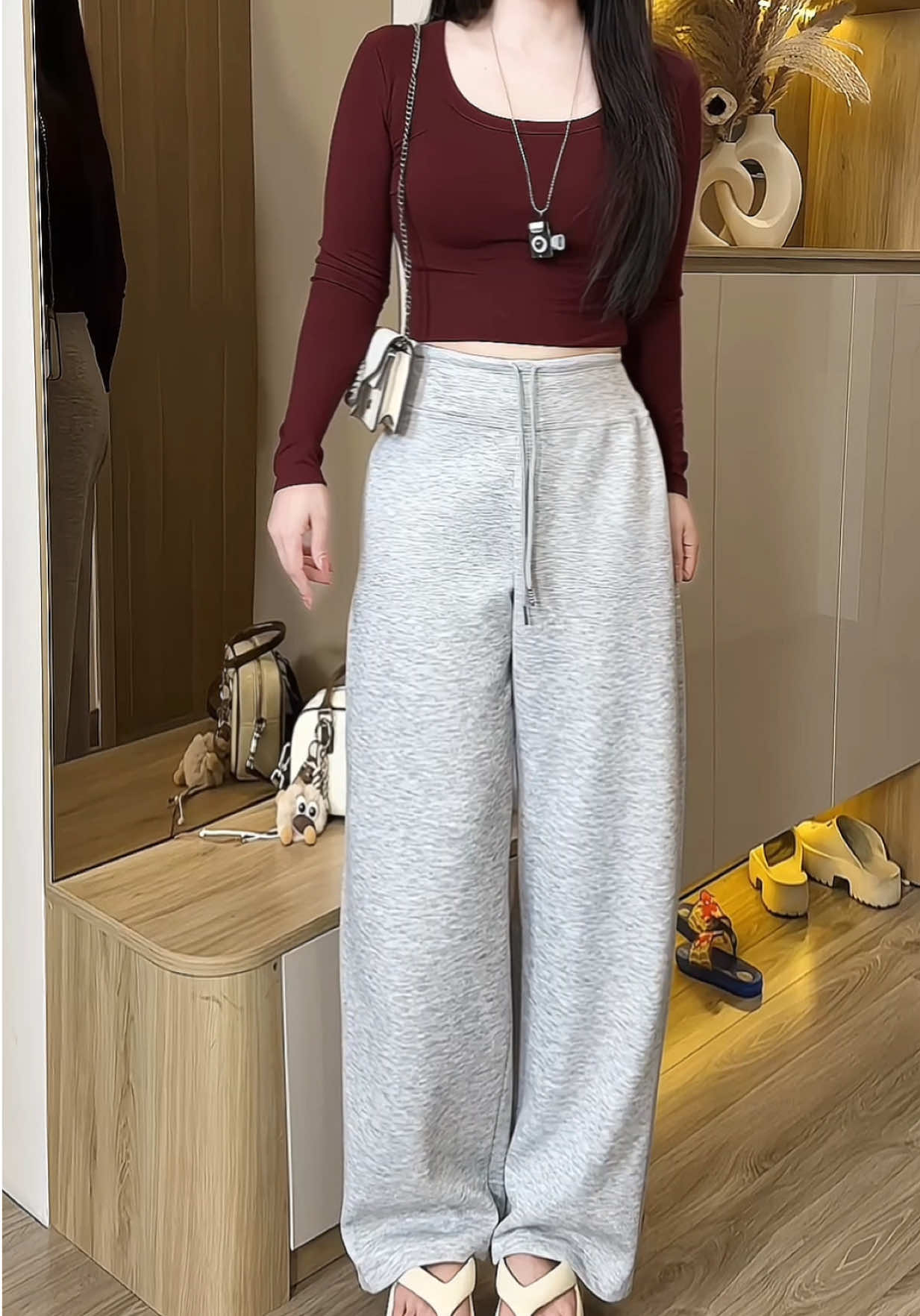 Quần suông nỉ ống rộng đẹp xỉu siu hott 😉😉#quan  #quansuong #quansuongnu #quansuongongrong #quansuongni