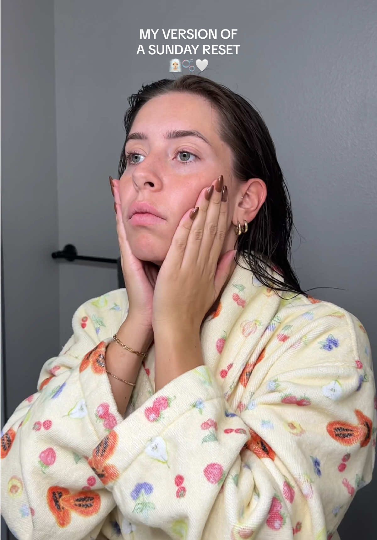 the perfect way to end a Sunday in my opinion 🤍🧖🏼‍♀️🫧 @K18 Hair @Unite Hair U.K. @Naturium @laneige_us @skinbetter science @Epicutis @omniluxled @Djerf Avenue #sundayreset #getunreadywithme #creatorsearchinsights #fyp #foryoupage 