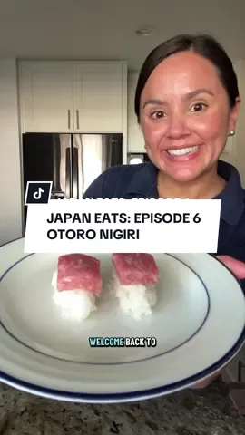 Japan Eats - Episode 6 - Otoro Nigiri 🍣 the otoro was like butter! #otoro #otoronigiri #japaneats 