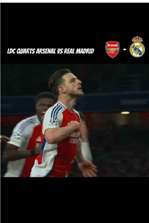 Arsenal vs Real 3-0. Il me l’ont supprimer Je vous la remet la team🙌 « Le Canonier S’appelle DECLAN RIIIICE!!!! » #pourtoii