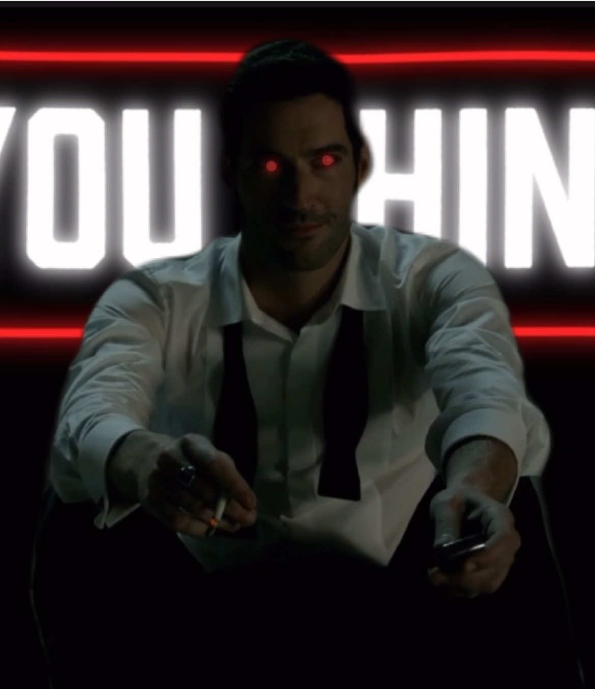 everyone thought of him when they first heard this song // #devilindisguise #lucifermorningstar #devilhorns 