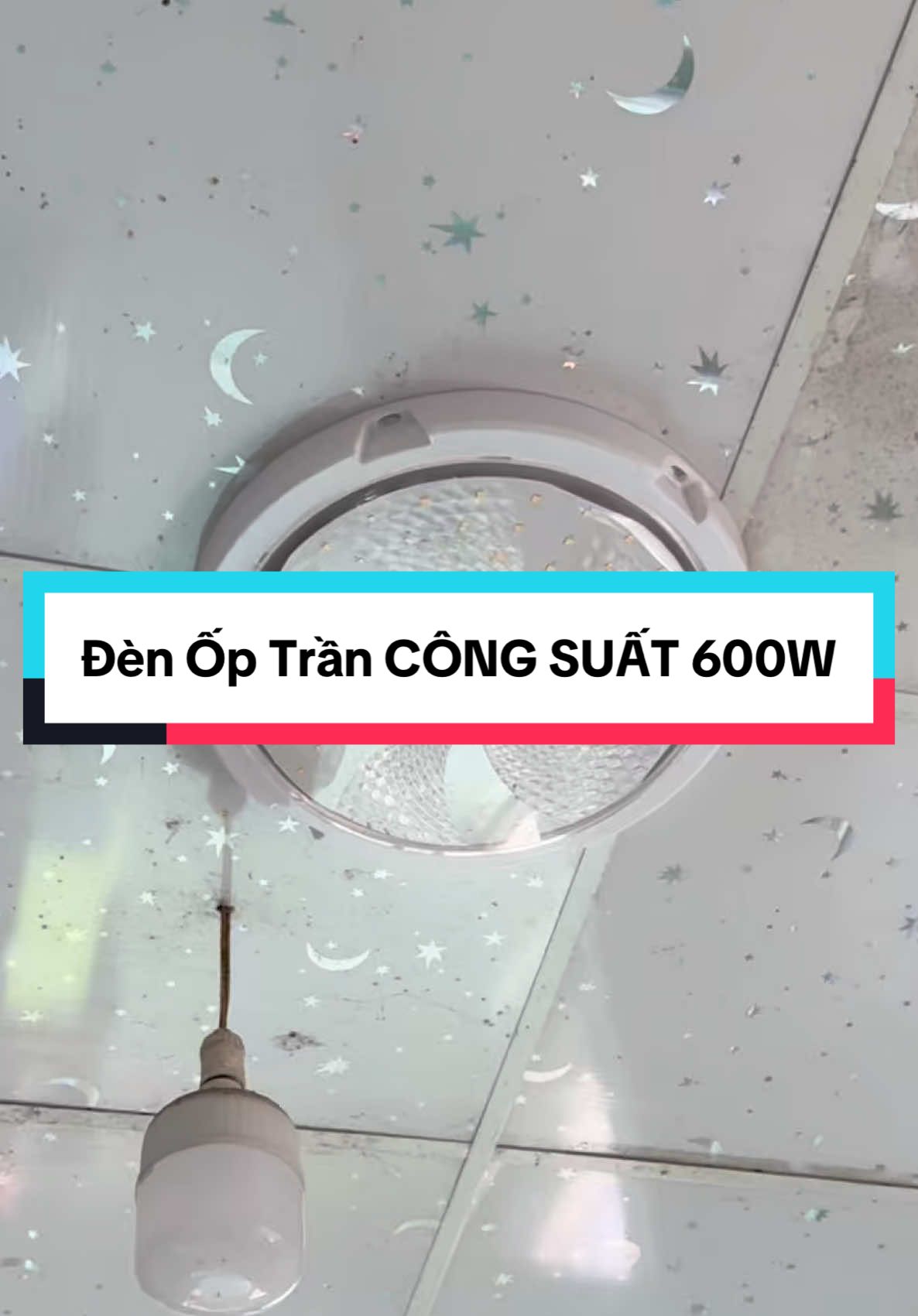 Đèn Ốp Trần CÔNG SUẤT 600W #tpsolar 