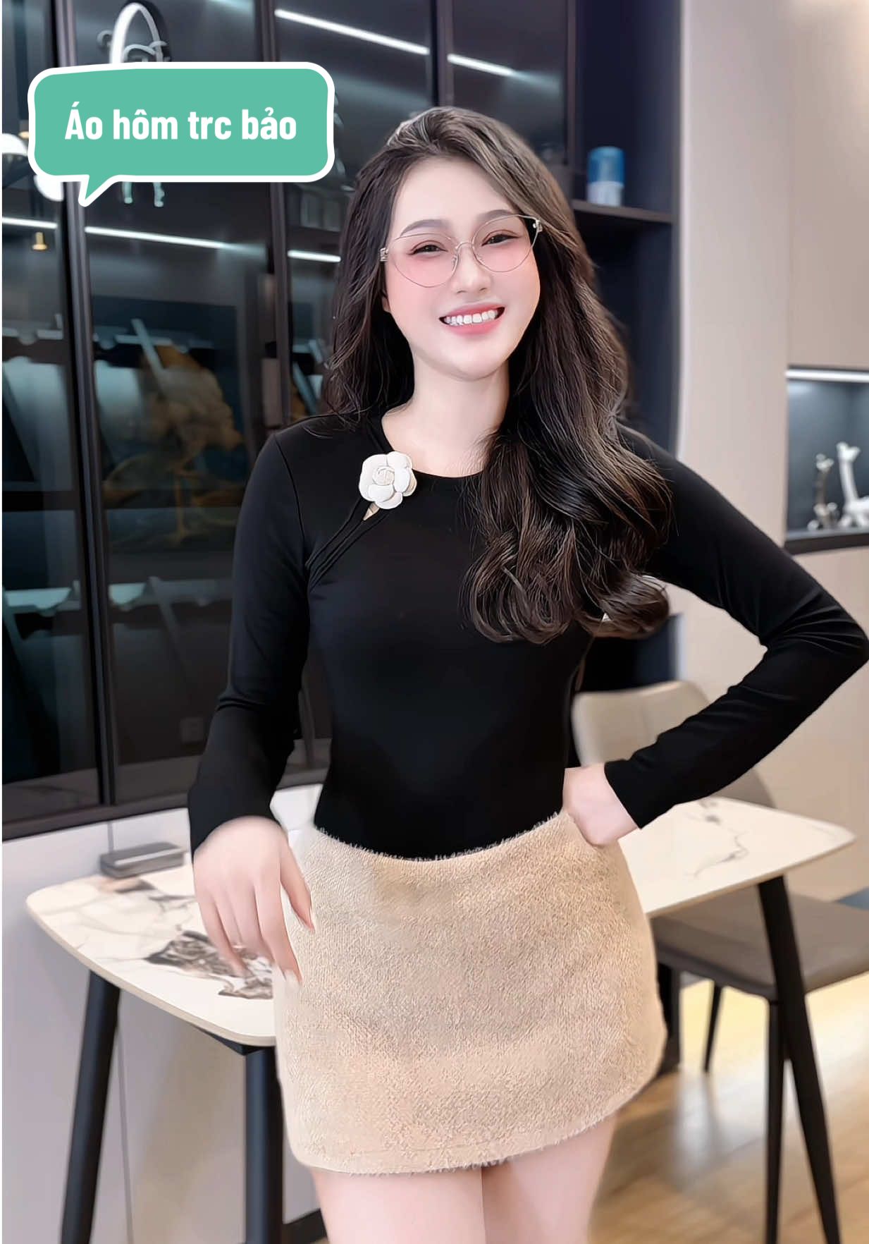 Áo mặc lên xinh lắm ạ #thoitrangnu #xuhuong #viral #aoxinh #aothundaitay 