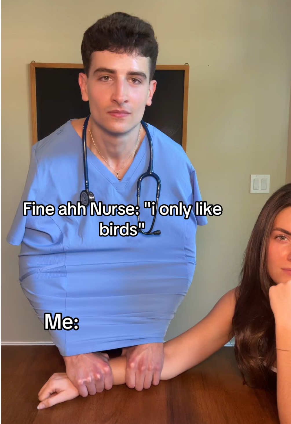 suddenly im a bird #medical #nursehumor #medicalstudent #nurses #doctor 