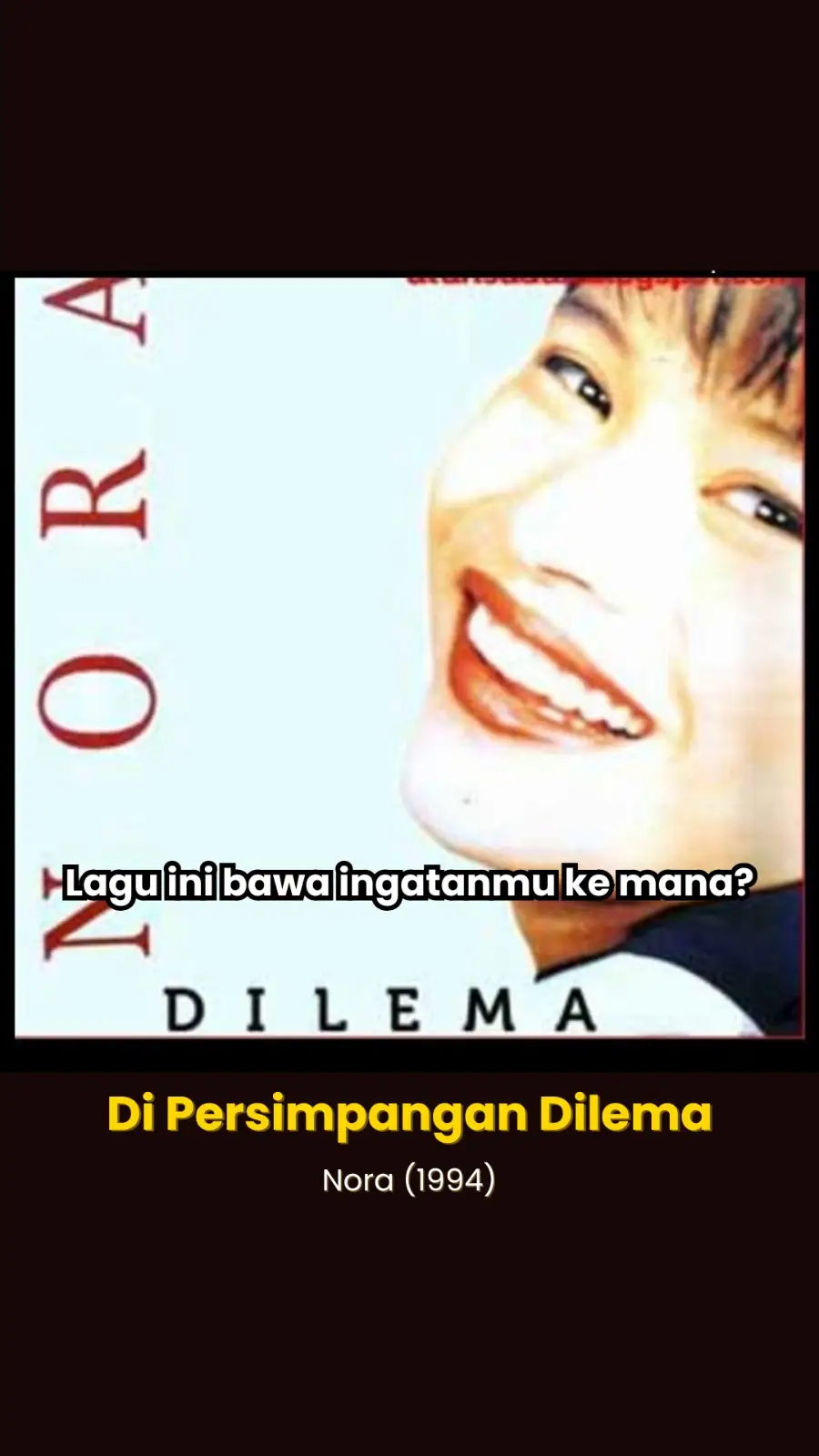 Di Persimpangan Dilema:  Sebuah lagu yang tidak sekadar menceritakan kisah cinta, tetapi juga menggambarkan pergulatan batin dalam sebuah hubungan yang berada di persimpangan pilihan sulit. 