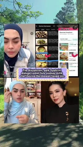 Dagangan ibu cetar punya mamanya syahrini diduga catut foto siomay chef devina tanpa ijin. Teh syahrani jgn galak2 atuh 😭