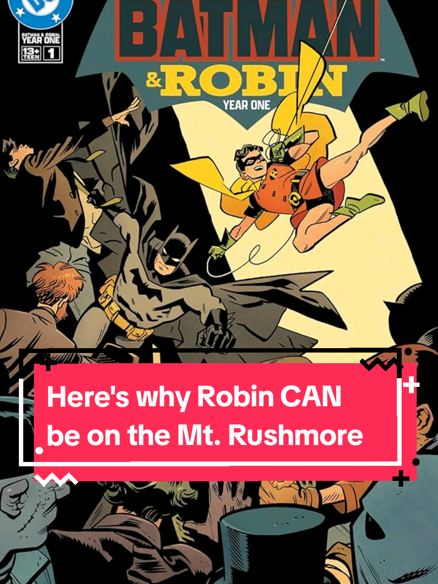 Replying to @4rachn1d #greenscreen Here's why Robin can make a claim to be on the superhero Mt. Rushmore. #batman #batmanandrobin #wonderwoman #superman 