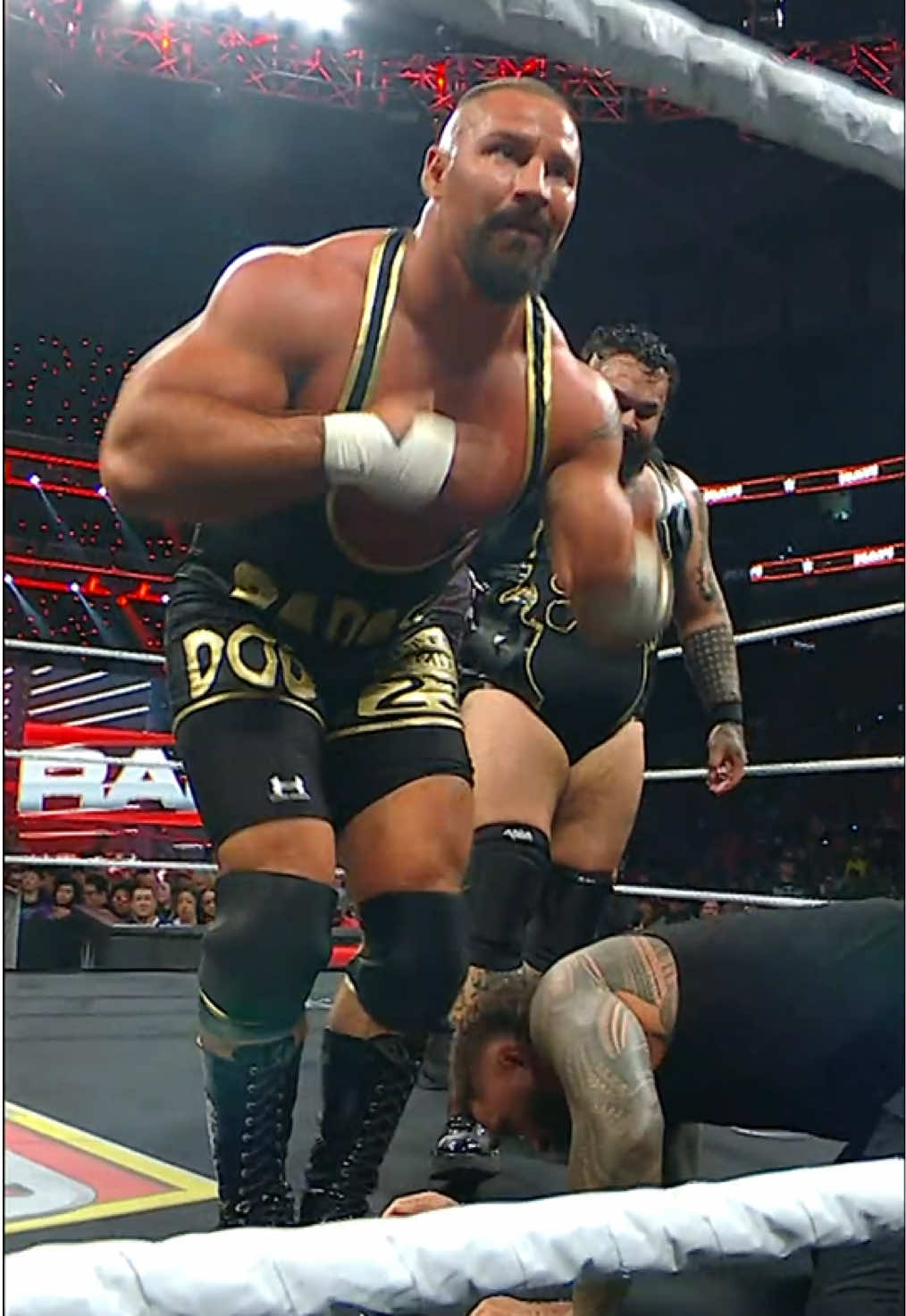 what was bro doing?? 😂 #WWENXT #WWE #BronBreakker