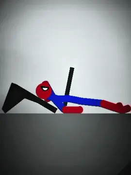 stickman dismounting 💀 #stickmandismounting #stickman #spiderman #edit #fyp 