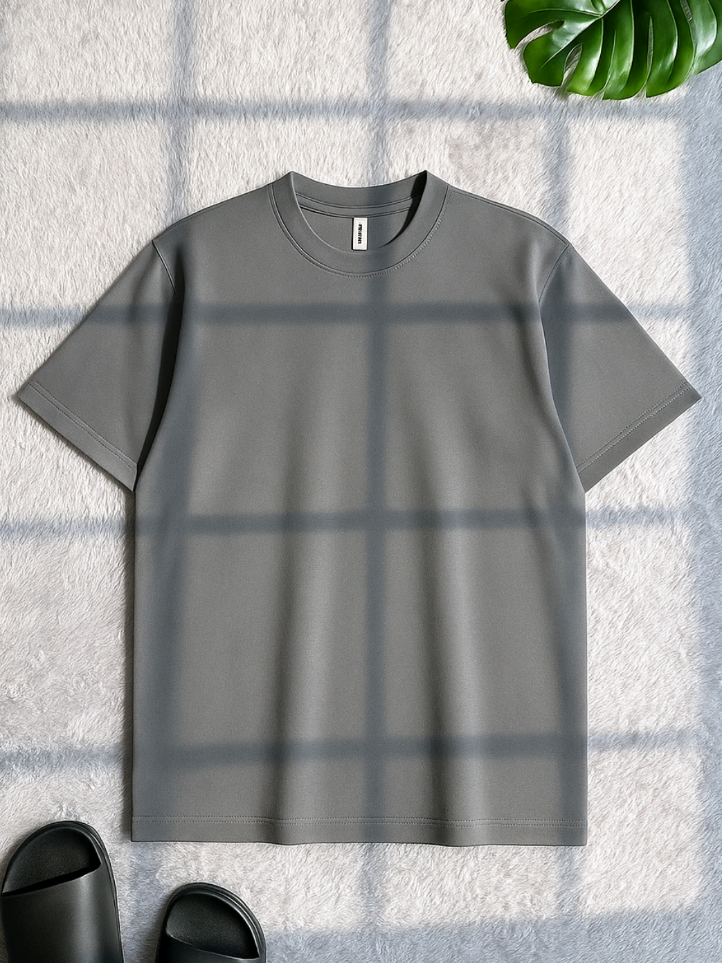 No Void Minds AEZY LITE Regular Fit T-Shirt | Ash #tshirt #kaos #kaospria #OOTD #wibgajian 