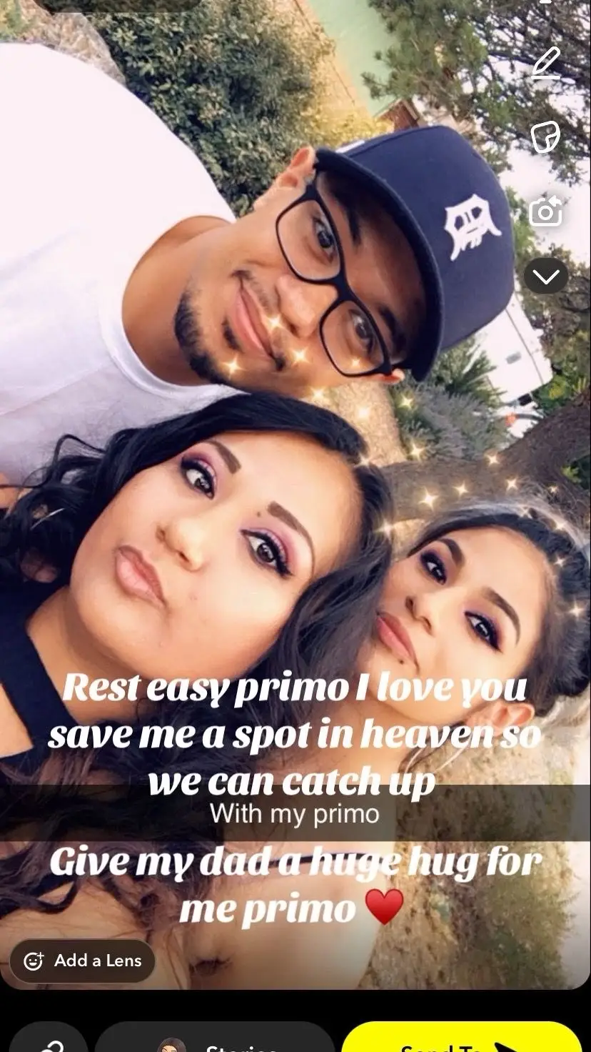 Woke up Sunday morning two missed calls and missed text messages finding out that my primo passed away. I love you Primo. Rest easy. Save a seat for me up there. We got a lot of catching up to do. Give my dad a huge 🫂 for me tell him his missed every day.#foryoupage❤️❤️❤️❤️❤️❤️🌹🌹🌹🌹🌹🌹🌹🌹❤️❤🥰🥰😍 #foryoupage❤️❤️❤️❤️❤️❤️🌹🌹🌹🌹🌹🌹🌹🌹❤️❤🥰🥰😍 #foryoupage🤍🤍🤍 #reastinpace🙏🏻🕊 