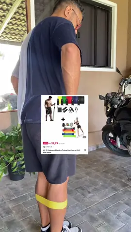Transforme sua casa em uma verdadeira academia completa com este kit de treino em casa, perfeito para quem busca praticidade, resultados rápidos e economia! 💪🏽🏠 Com ele você pode treinar todos os grupos musculares: peito, costas, braços, pernas, abdômen e glúteos. O kit vem com barras, elásticos de resistência, puxadores e acessórios, tudo o que você precisa para fazer desde treinos leves até treinos intensos, sem precisar sair de casa. É ideal tanto para iniciantes quanto para quem já treina pesado. Além disso, os elásticos têm ótima resistência, não arrebentam fácil e proporcionam diferentes níveis de carga — você controla a intensidade conforme seu condicionamento físico. 🔥 Benefícios do Kit Academia em Casa: ✅ Treine quando e onde quiser, sem depender de academia. ✅ Compacto, prático e fácil de guardar. ✅ Substitui diversos equipamentos caros de academia. ✅ Serve para ganhar massa, perder peso ou apenas manter a forma. ✅ Produto original, disponível na TikTok Shop Brasil com entrega rápida. Esse é o kit que está viralizando na TikTok Shop, porque une praticidade, versatilidade e custo-benefício em um único produto. Se você sempre quis treinar em casa e ter resultados de academia, essa é sua chance! 🚀 Garanta já o seu kit e comece a transformar seu corpo ainda hoje! ⸻ 🔑 Palavras-chave trabalhadas kit academia em casa, treino em casa, kit de exercícios, acessórios de treino, kit musculação em casa, treino funcional, resistência elástica, praticar exercícios em casa, TikTok Shop Brasil, comprar kit academia. #academiaemcasa #treinoemcasa #dicasdeexercício #tiktokshopbrasil #fitnessemcasa 