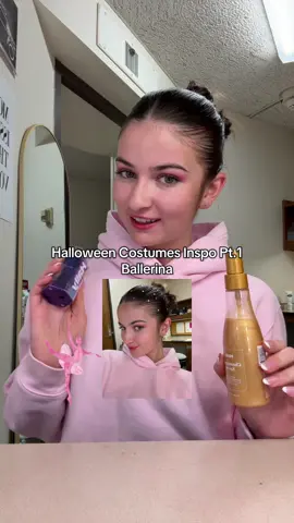 Happy October! Here is some Halloween hair inspo, this weeks idea: Ballerina! These are the perfect way to be THAT girl at the Halloween party! @Hally Hair 
