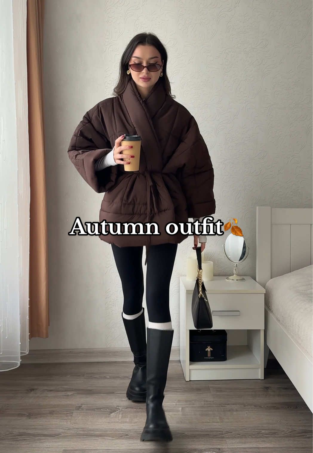 Курточка від @braandhaall 🤎😍 #autumnoutfits #autumnoutfit #falloutfit #falloutfitinspo #casualoutfits 