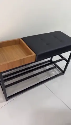 🛍️ Sapateira Banco Banquinho Estofado Para Casa 80cm Aparador Luxo Se você gosta de organização nos seus sapatos comente EU QUERO… #casa #sapateira #organizacao 