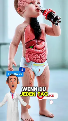 Willst du danach immer noch oft Cola trinken? #gesundheit #ernahrungstipps #wohlbefinden #drdoomstick #cocacola 