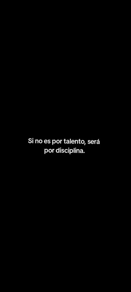 #exitopersonal #disciplina #desarrollopersonal #mentalidad #talento 