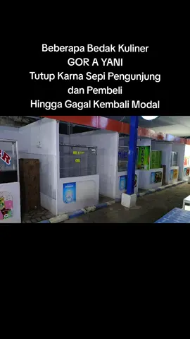 Beberapa Bedak GOR A YANI tutup karna sepi pengunjung dan pembeli hingga gagal kembali modal #breakingnews #beritaterkini #beritahariini #kotaprobolinggo #jawatimur 