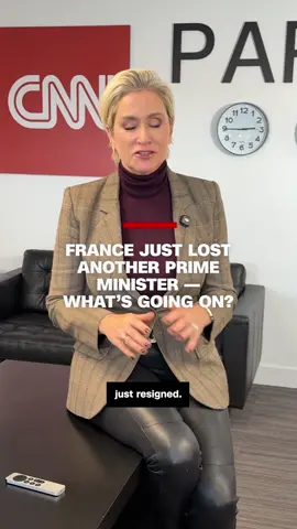 French Prime Minister Sébastien Lecornu resigned after less than four weeks in office, making him President Emmanuel Macron's fifth prime minister in less than two years. CNN's Melissa Bell explains how this move may plunge the country further into political chaos.